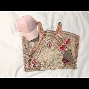 Free People crochet beach dress